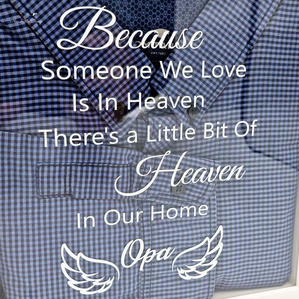 Personalized Memorial Frame