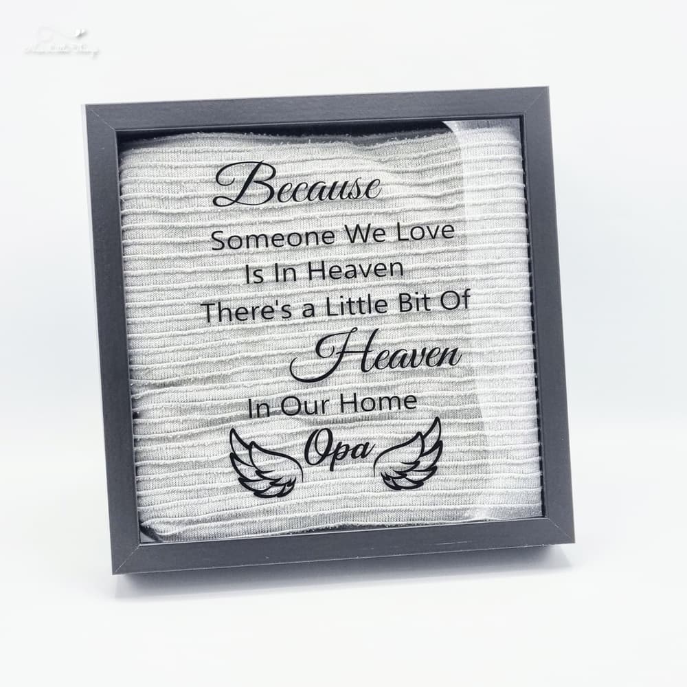 Personalized Memorial Frame