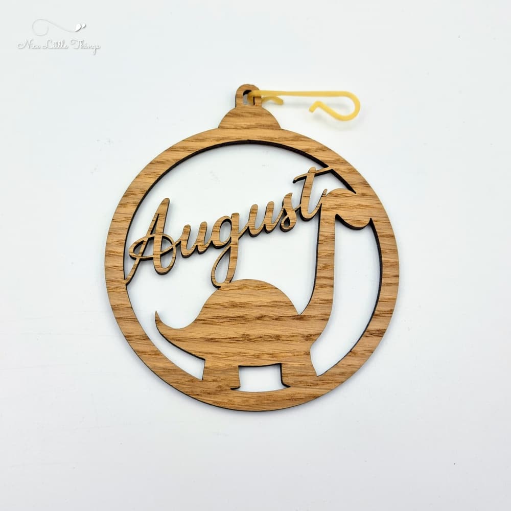 Christmas Ball Dino with Name