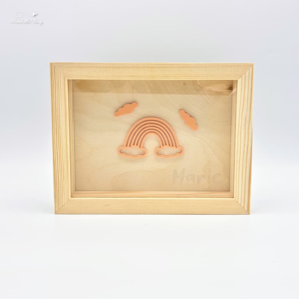 Spaarpot met Naam - Regenboog