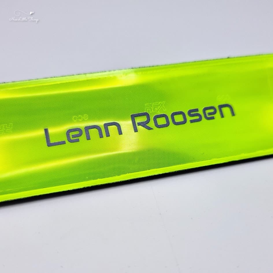 Personalized Fluorescent Bracelet - Name