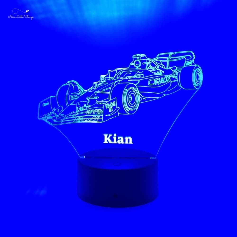 RGB LED Lamp Formula 1 Redbull Team