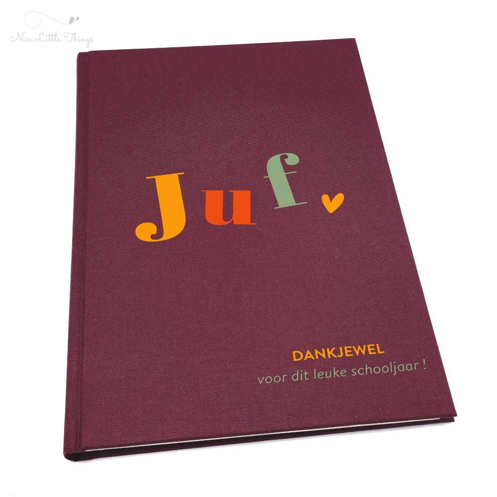 Personalised notebook B5 "Thank you teacher"